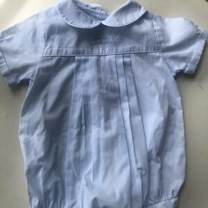 Light Blue Baby Romper